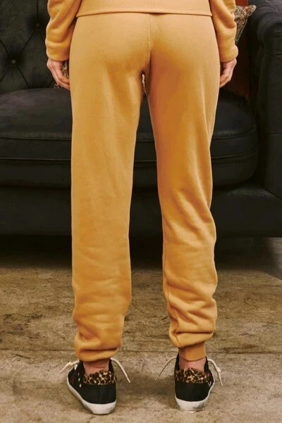 Pantalones deportivos ajustados hechos en Los Ángeles nuevos de algodón marrón camel Blogger Relajado Revolve L $101 Foto 3 de 4