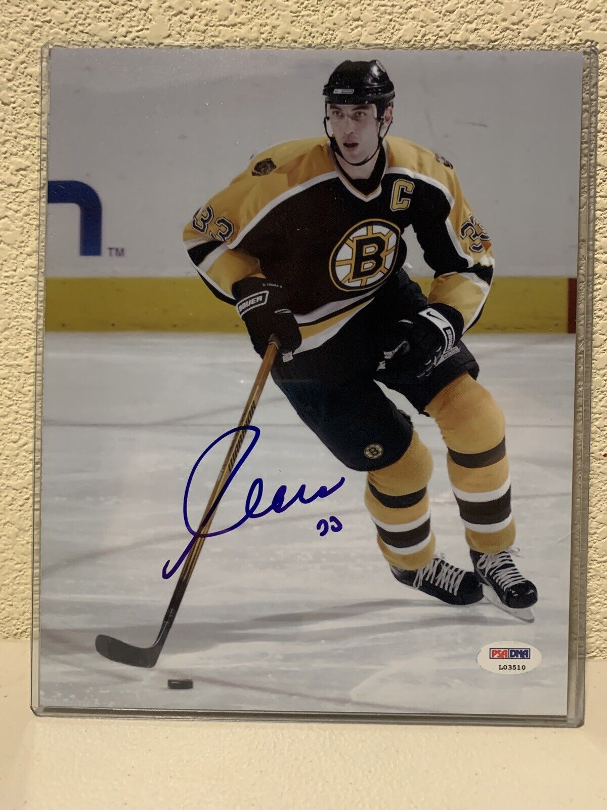 Zdeno Chara Boston Bruins Autographed Alternate Adidas Authentic