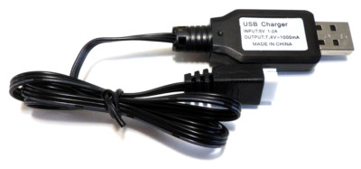 USB 2s 7,4V LiPo Akku Balance Ladegerät 1000mA 1A JST-XH passend für Turnigy Akku