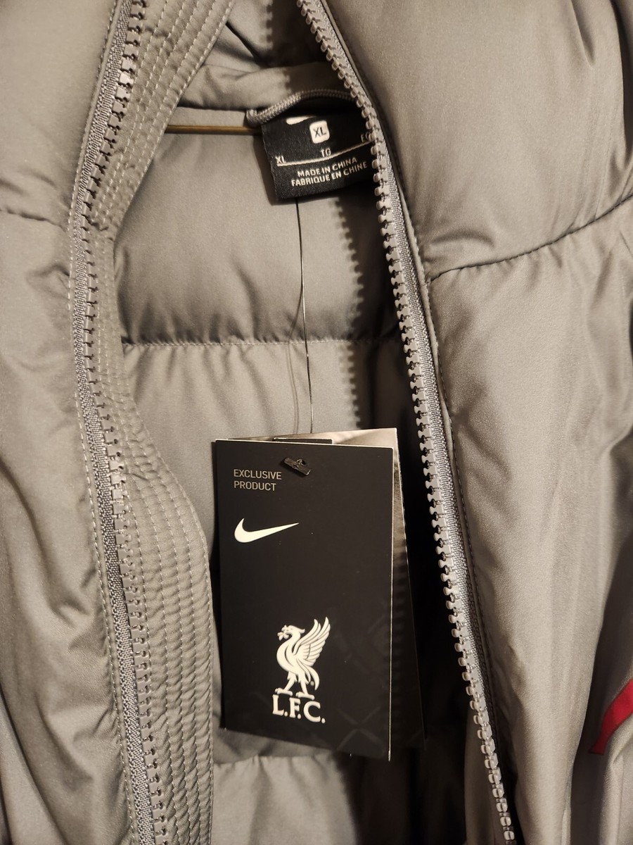 Nike Team Issued Liverpool FC Strike Down Fill Travel Sideline