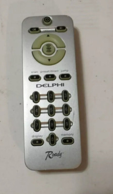 DELPHI P10734A XM SATELLITE RADIO REMOTE CONTROL ORIGINAL Skyfi  roady roady2