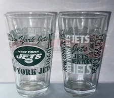 New York Jets Boelter NFL Spirit 16oz Pint Glass(1)