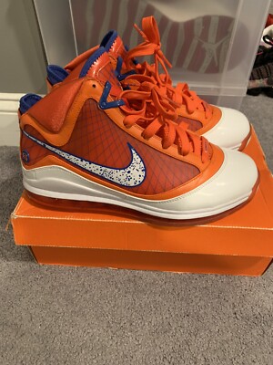 orange lebron 7