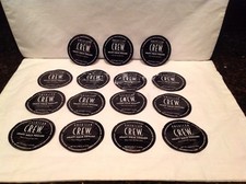 American Crew Heavy Hold Pomade 0.10 oz 15 Sample Packs - RARE - WOW