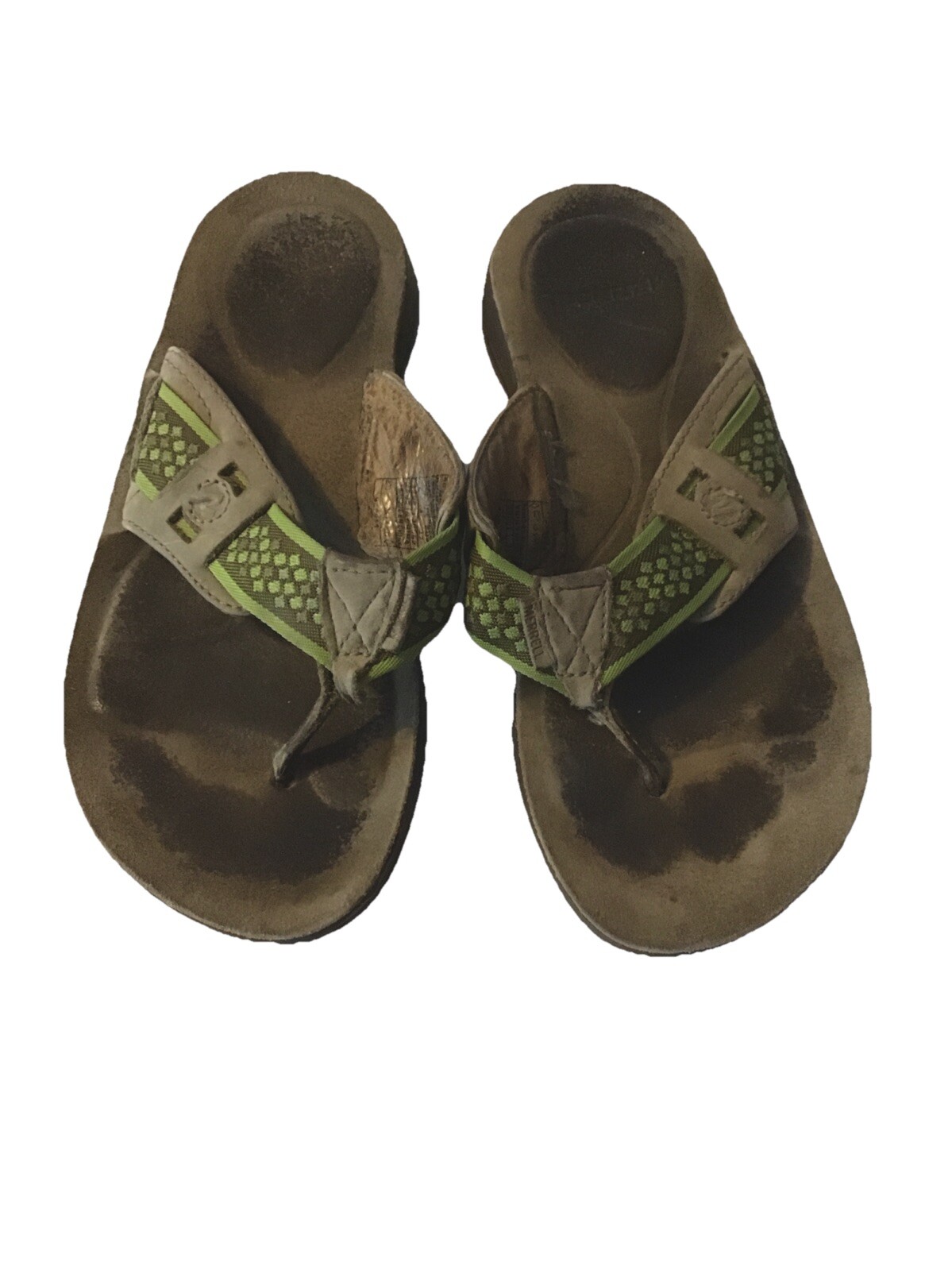 Sandali donna Merrell taglia 6 infradito verde