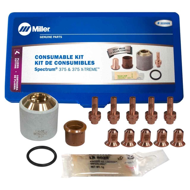Miller Spectrum 375 Plasma Consumable Kit 222939 for sale online eBay