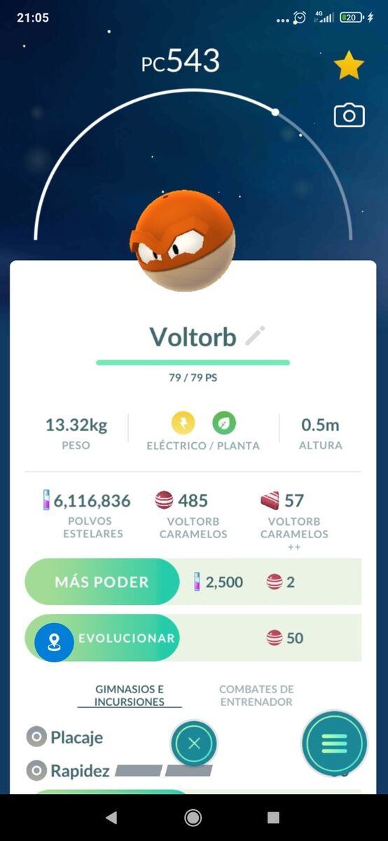 Voltorb from the Hisui Region - Pokémon GO 