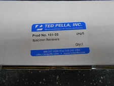 TED PELLA 101-33 GLASS SPECIMEN RETRIEVERS 5/BX