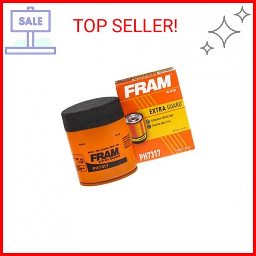 FRAM Extra Guard PH7317, 10K Mile Change Automotive Replacement