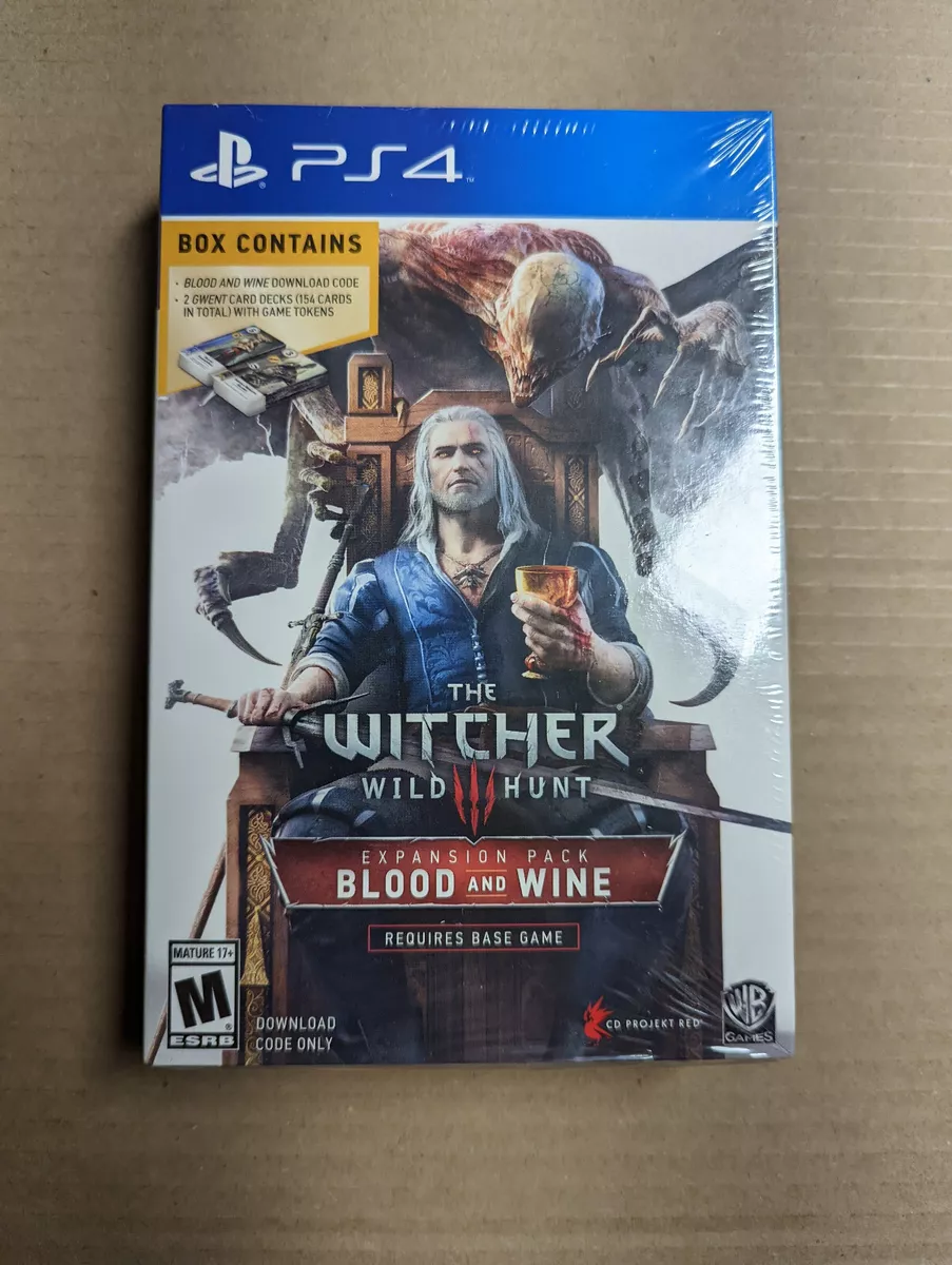 PLAYSTATION 4 - THE WITCHER 3 WILD HUNT BRAND NEW SEALED