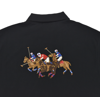 Polo Ralph Lauren Big & Tall Triple Pony Embroidered Equestrian