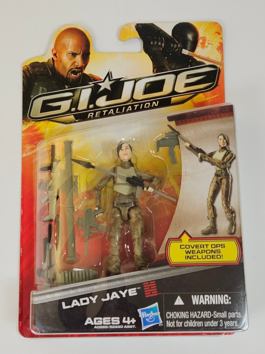 LADY JAYE GI JOE RETALIATION ACTION FIGURE ADRIANNE PALICKI HASBRO
