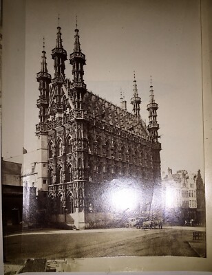 PHOTOGRAPHS 19th century DE HAUCOEUR E. - CATHEDRAL OF LUVEN and others.