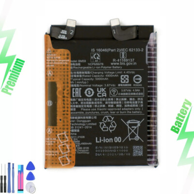 New Replacement 5000mAh Phone Battery BM59 For Xiaomi MI11T Phone + Tools