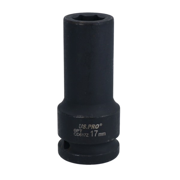 3/4 Zoll Antrieb 17 Mm Tief Metrisch Mm Schlagschrauber-SteckschlüSsel 6-Seit...-image