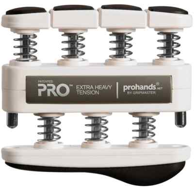 Gripmaster Pro Hand and Finger Exerciser - Extra Heavy Tension (Gray)
