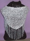 Dressy Shawlette - White - Shawl -  Perfect for Parties and the Holidays!!! — photo 1