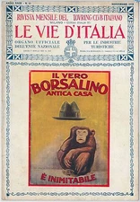 48605 ADVERT MAGAZINES - Vintage Magazine Advertising: BORSALINO - DUDOVICH