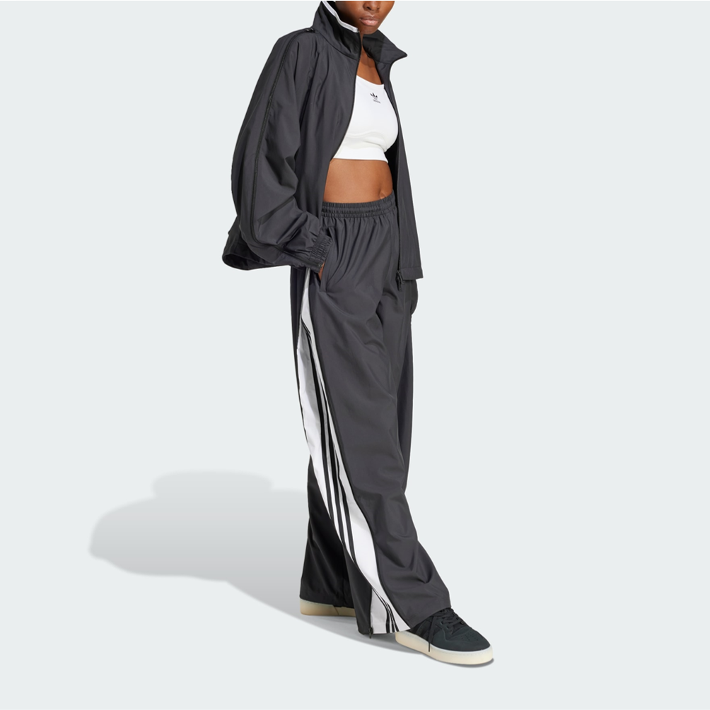 NEW adidas Originals Women Woven Track Pants Black ASIAN FIT | eBay