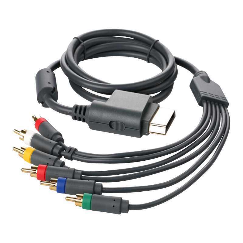AV Audio Video Component Cable TV Lead with Switch Microsoft Xbox 360 UK 8800216206447 |