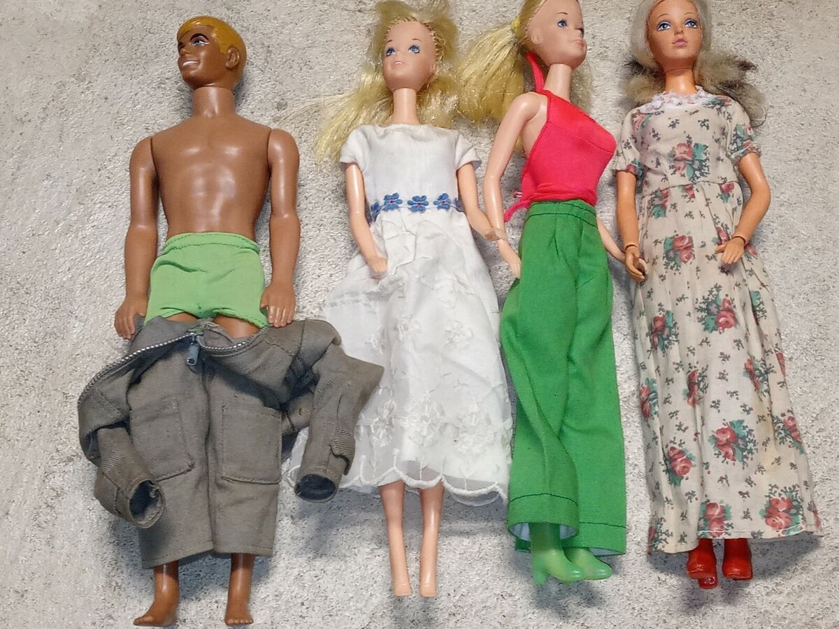 Compra online de Roupas de boneca para boneca barbie, lote de