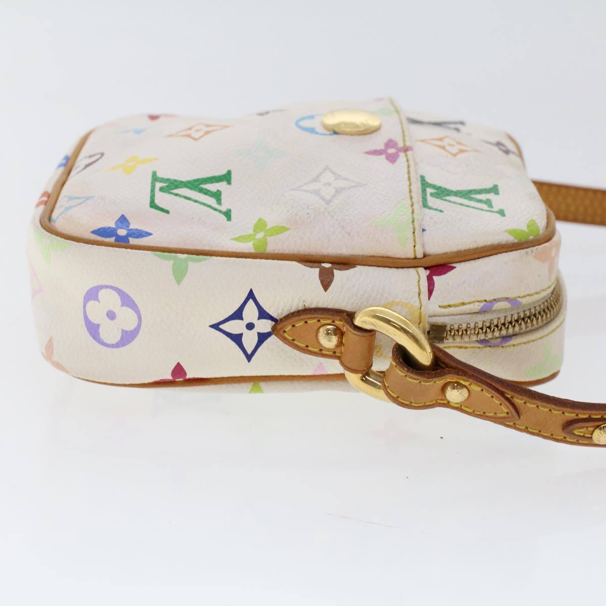 LOUIS VUITTON Monogram Multicolor lift Shoulder Bag White M40055 