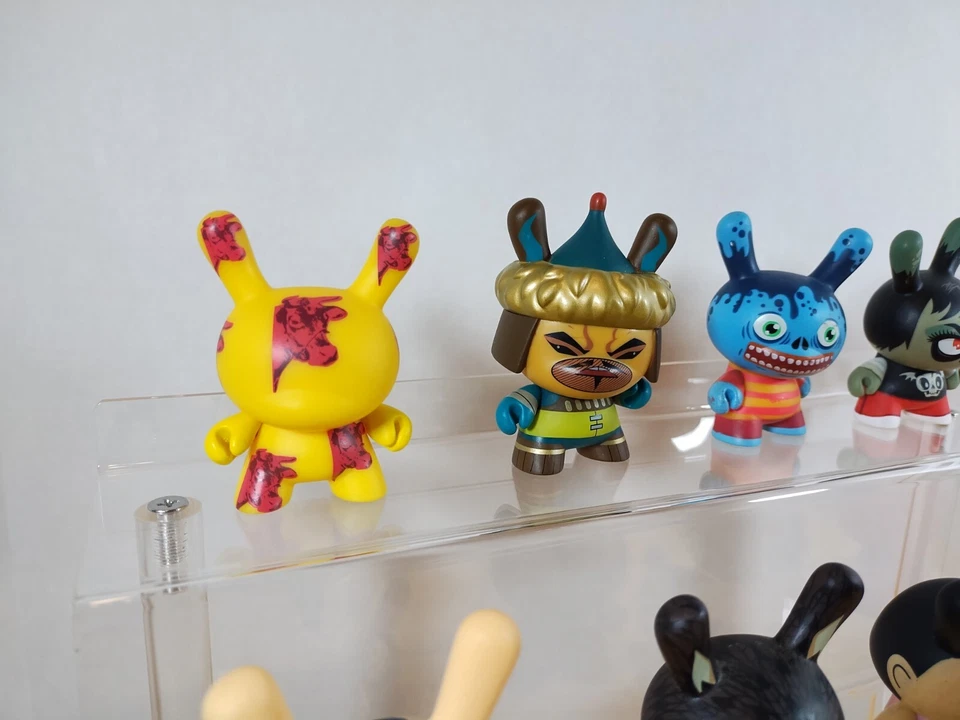 Kidrobot Dunny Vinyl Figures Loose Lot Of 10 Mixed 3" - Image 2 of 4