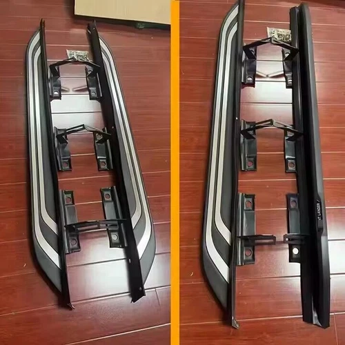 2PCS Fixed Running Boards Side Steps Nerf Bar Fits For RAV4 RAV-4 2019-2025 - Picture 4 of 10