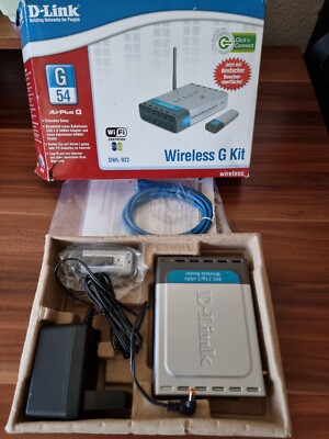 D-Link 54 4 10/100 Wireless G Router (DWL-922)