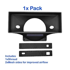 IceRiver KS0  KS0 Pro Forced Air Shroud & Side Mesh for 120mm fan 280GH 1 pack