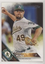 2016 Topps Edward Mujica #330 d1f