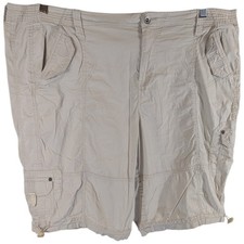 Khaki Co Cargo Shorts Mens Size 44 46x11.5 Beige Tan Light