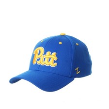 NCAA Pittsburgh Panthers Men's Stretch Fitted Hat Team Color Officially Licensed
