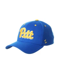 NCAA Pittsburgh Panthers Men's Stretch Fitted Hat Team Color Officially Licensed