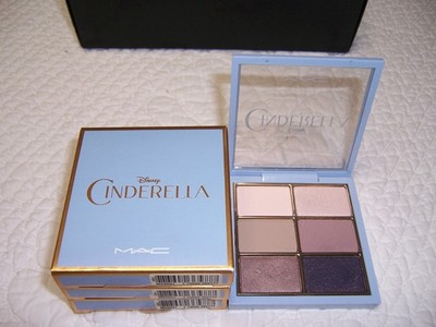 ****RARE *******MAC Cinderella Eye Shadow x6 Palette STROKE OF MIDNIGHT