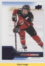 2022 Upper Deck Team Canada Juniors Women's WC Blue Jocelyne Larocque READ 8tn