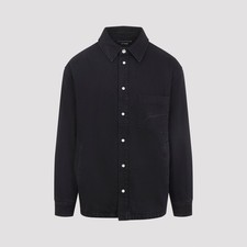 JACQUEMUS Black Boulanger Shirt Jacket New Authentic
