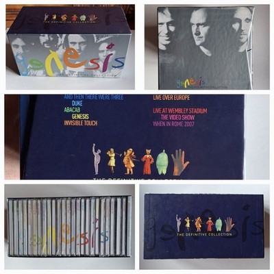 Genesis The Definitive Collection Boxset Exclusive Official Italy 2011 Released.