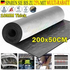 200x50cm 10mm Dämmmatte selbstklebend Anti Dröhn Matte Dämmung KFZ Schalldämmung