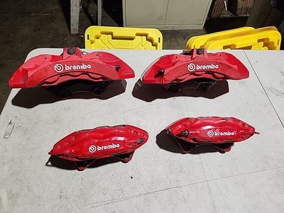 2015-2021 Dodge Charger Challenger Hellcat / Scat Pack 6 Piston Brembo Calipers 