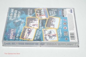 NHL All-Star Hockey 98 - Sega Saturn, 1998 Brand New w Tears in plastic