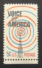 U.S. #1329, 5¢ Voice of America, MNH/OG, 1967 (2338)