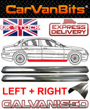 FOR JAGUAR S-TYPE 99-08 SILL REPAIR BODY RUST OUTER LOWER BODY PANEL PAIR
