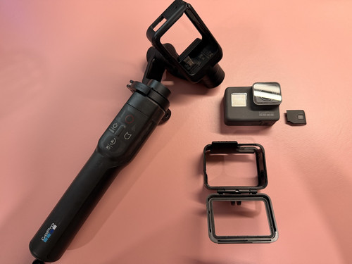 GoPro HERO5 Black Camera 4K 120 fps + Karma Grip Gimbal Stabilizer with extender