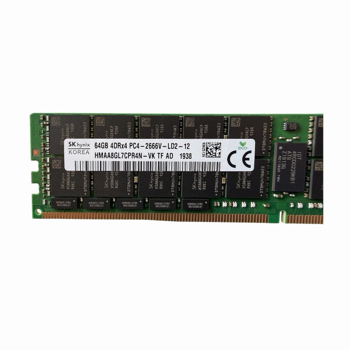 SK hynix 64GB DDR4 2666MHz PC4-2666V 4DRx4 ECC LRDIMM Server RAM