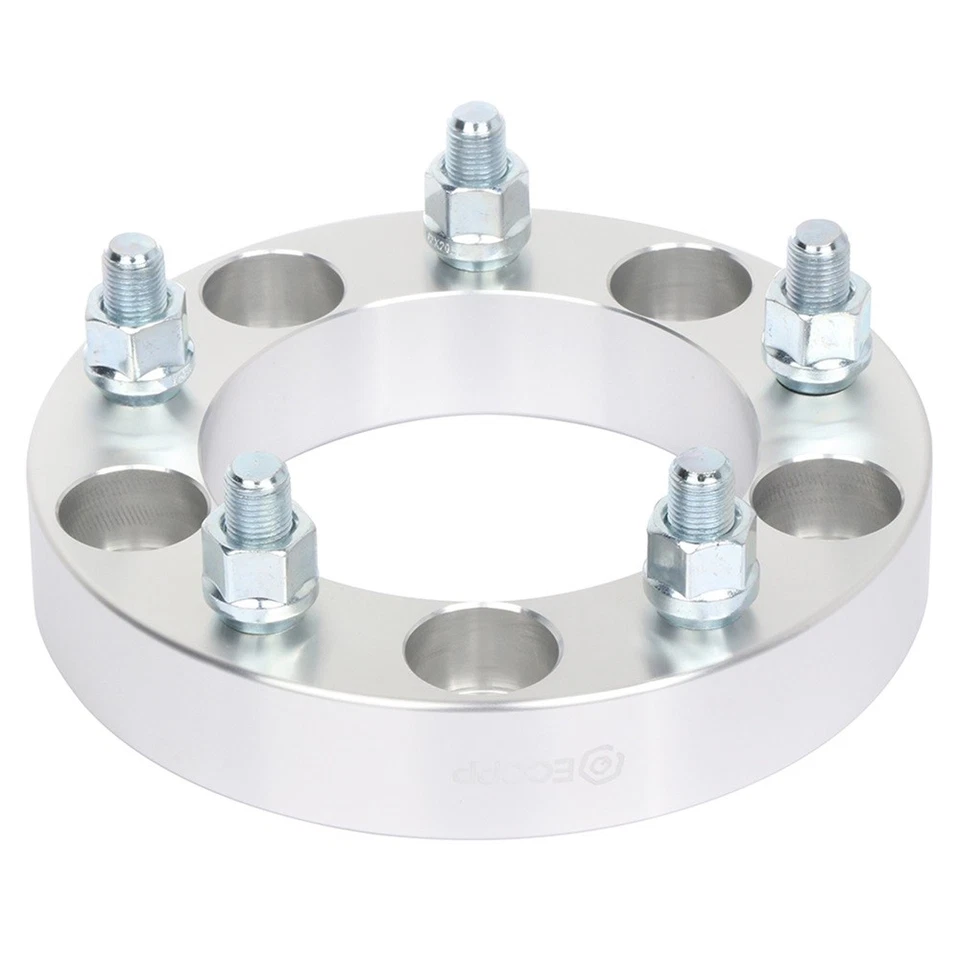 4 Pcs 1.25" 5x5.5 Wheel Spacers 1/2"x20 For Ford E-150 Econoline 1992-2002 - Image 4 of 4