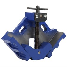 Image of Right Angle Clamp Welder Tool Hardware Clip Cast Iron Heavy-Duty 4-Inch