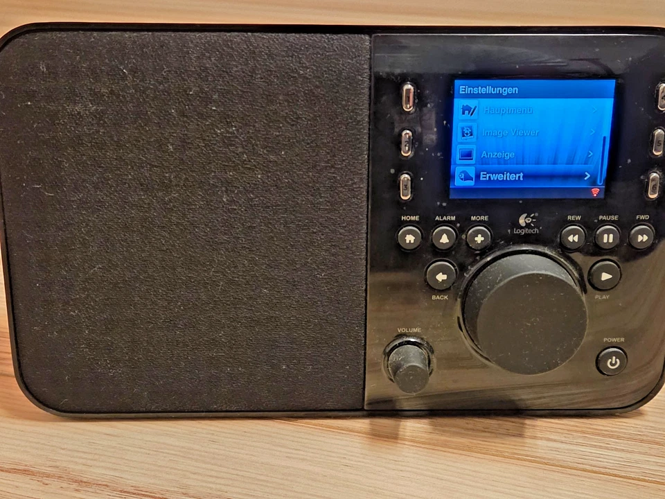 Original Logitech Squeezebox Radio, schwarz, mit Anleitung, aus erster Hand - Bild 4 von 4
