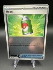 Pokémon TCG Repel 126/132 Mega Evolution Reverse Holo Pack Fresh Clean Copy - NM