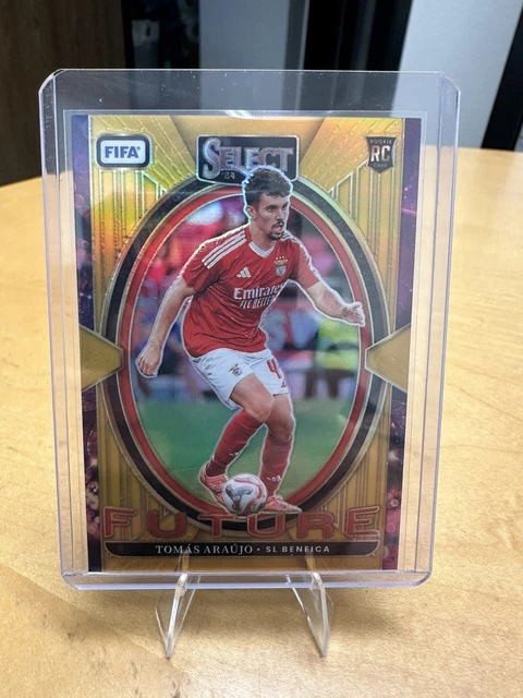 2024-25 Panini Select FIFA Tomas Araujo Future RC Gold Rookie #/10 Benfica Alpha